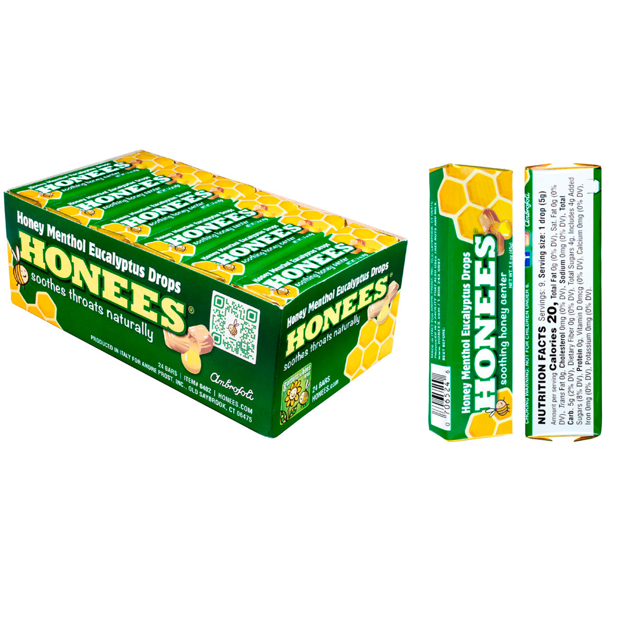 Lozenge Eucalyptus 20 pc`