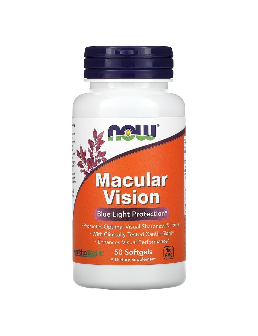 Macular Vision - 50 Softgels (12 Count Per Case)