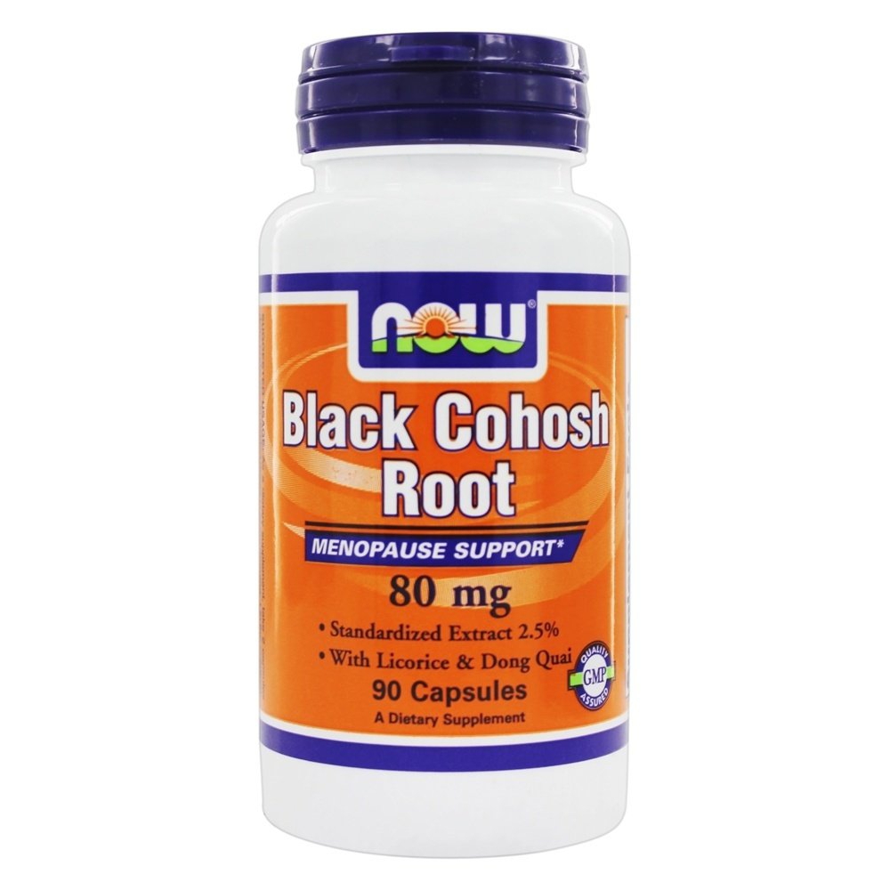 Black Cohosh Root 80 mg - 90 Veg Capsules (12 Count Per Case)