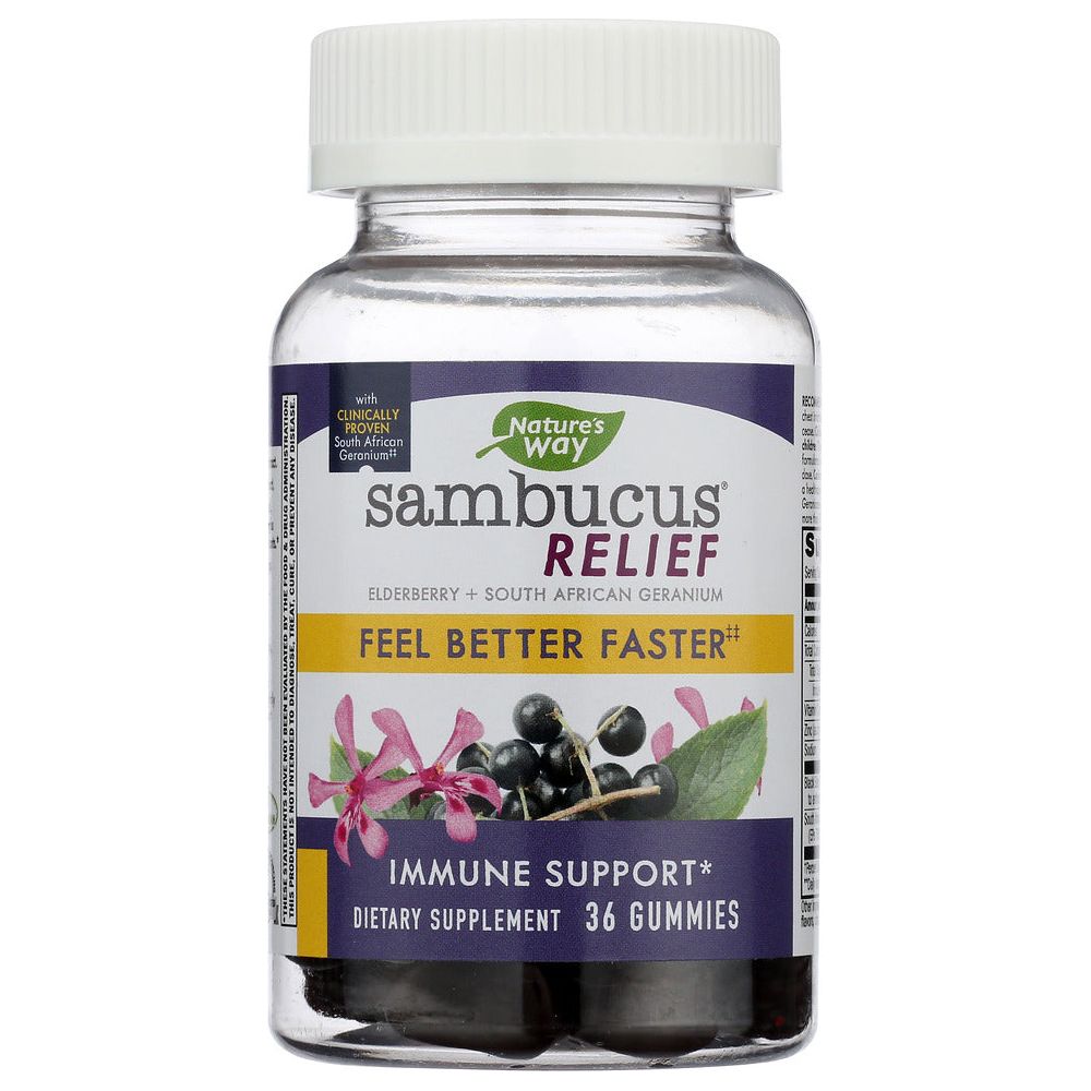 Sambucus Cough Relief 36 gummies