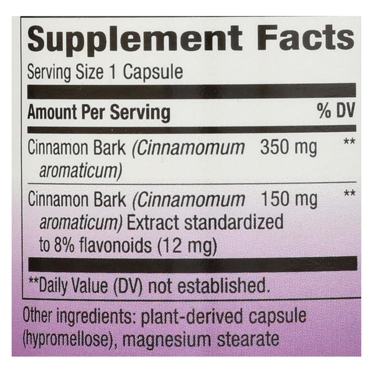 Cinnamon Standardized 60 VCaps